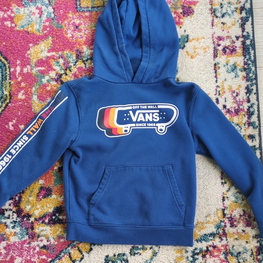 Vans Blue Classic Logo Hoodie